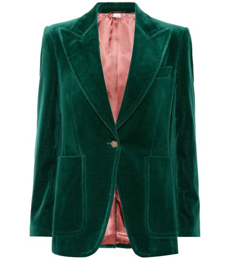 gucci blazer green|gucci blazer for women.